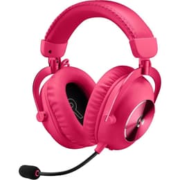 Logitech G Pro X 2 Lightspeed Kuulokkeet gaming wireless mikrofonilla - Vaaleanpunainen