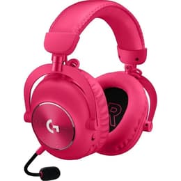 Logitech G Pro X 2 Lightspeed Kuulokkeet gaming wireless mikrofonilla - Vaaleanpunainen