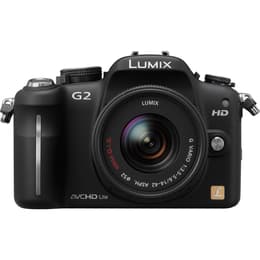 Hybridikamera - Panasonic Lumix DMC-G2 Musta + Objektiivin Panasonic Lumix G Vario 14-42mm f/3.5-5.6