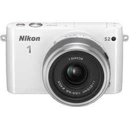 Hybridikamera 1 S2 - Musta + NIkkor Nikkor 11 - 27.5mm f/3.5-5.6 f/3.5-5.6