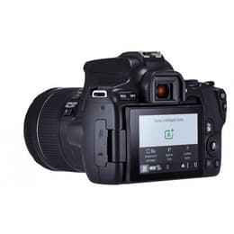 Yksisilmäinen peiliheijastus - Canon EOS 250D Musta + Objektiivin Canon EF-S 18-55mm f/4-5.6 IS STM