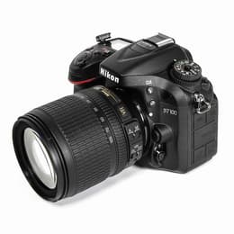 Yksisilmäinen peiliheijastuskamera D7100 - Musta + Nikon AF-S Nikkor 18-105mm f/3.5-5.6G ED f/3.5-5.6
