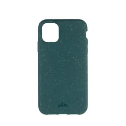 Kuori iPhone 11 - Luonnollinen materiaali - Vihreä