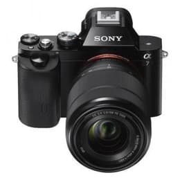 Hybridikamera Alpha 7 - Musta + Sony Sony FE 28-70 mm f/3.5-5.6 OSS f/3.5-5.6 OSS