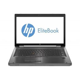 HP EliteBook 8770W 17" Core i5 2.8 GHz - SSD 120 GB + HDD 320 GB - 16GB AZERTY - Ranska
