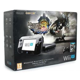 Wii U Premium 32GB - Musta + Monster Hunter 3 Ultimate