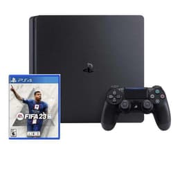 PlayStation 4 Slim 500GB - Musta + FIFA 23