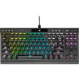 Corsair Näppäimistö AZERTY Ranska Taustavalaistu K70 RGB TKL