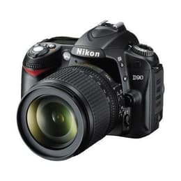 Yksisilmäinen peiliheijastuskamera D90 - Musta + Nikon Nikkor AF-S DX VR 18-105mm f/3.5-5.6G ED f/3.5-5.6