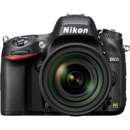 Yksisilmäinen peiliheijastuskamera D600 - Musta + Nikon AF-S nikkor 18-135mm 1:5-5.6 G ED f/5-5.6