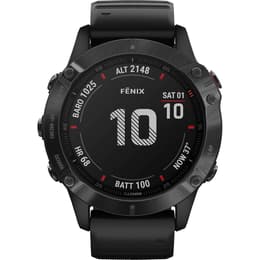 Kellot Garmin Cardio GPS Fénix 6 - Musta