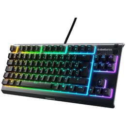 Steelseries Näppäimistö AZERTY Ranska Taustavalaistu Apex 3 TKL