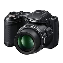 Kompaktikamera Coolpix L120 - Musta + Nikon Nikkor 21X Wide Optical Zoom VR 25–525mm f/3.1–5.8 f/3.1–5.8