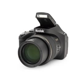 Puolijärjestelmäkamera PixPro AZ1000 - Musta + Kodak PixPro Aspheric HD Zoom Lens 19.5-1989mm f/3.0-6.8 f/3.0-6.8