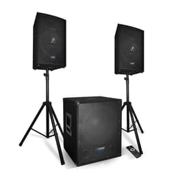 Pack sonorisation 2200W - Enceintes + Caisson + Pieds - USB/BLUETOOTH - BM SONIC BMS1512 PA-kaiutin