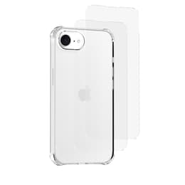 Kuori iPhone 16e ja 2 suojakalvo - TPU - Läpinäkyvä