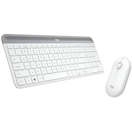 Logitech Näppäimistö QWERTY Englanti (US) Langaton Desktop MK470 Slim Combo