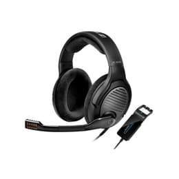 Sennheiser PC363D Kuulokkeet melunvaimennus gaming johdollinen mikrofonilla - Musta