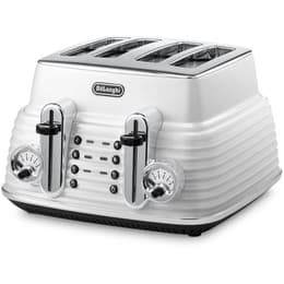 Leivänpaahdin Delonghi CTZ4003W 4 paikkaa - Valkoinen
