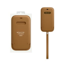 Apple Nahkakuori iPhone 12 mini - Magsafe - Nahka Ruskea