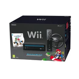 Kotikonsoli Nintendo Mario Kart Wii Pack + 2 Controller + Mario Kart - Musta
