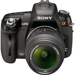 Yksisilmäinen peiliheijastuskamera Alpha DSLR-A450 - Musta + Sony DT 18-55mm f/3.5-5.6 SAM f/3.5-5.6