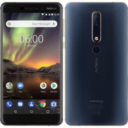 Nokia 6.1 Plus (Nokia X6) 64GB - Sininen - Lukitsematon
