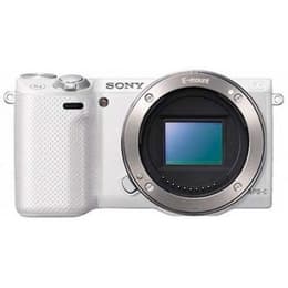 Hybridikamera Alpha Nex-5N - Valkoinen + Sony Sony 18-55 mm f/3.5-5.6 OSS f/3.5-5.6