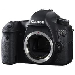 Yksisilmäinen peiliheijastuskamera Canon EOS 6D vain vartalo - Musta