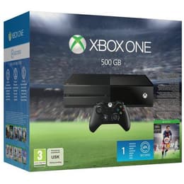Xbox One 500GB - Musta + FIFA 16 Ultimate Team Legends