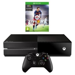 Xbox One 500GB - Musta + FIFA 16 Ultimate Team Legends