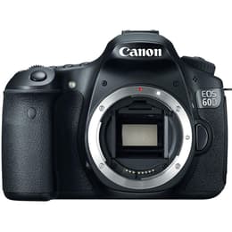 Yksisilmäinen peiliheijastuskamera - Canon EOS 60D Vain keholle Musta