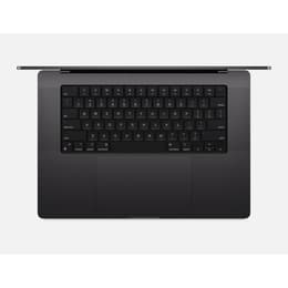MacBook Pro 16" (2024) - Applen M4 Max ‑siru jossa on 16-ytiminen Maxsessori ja 40-ytiminen näytönohjain - 64GB RAM - SSD 4000GB - Nanopinnoitettu näyttö - QWERTY - Englanti