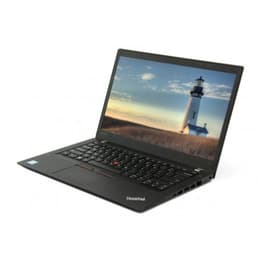 Lenovo ThinkPad T470s 14" Core i5 2.4 GHz - SSD 256 GB - 8GB AZERTY - Ranska