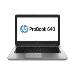 HP ProBook 640 G1 14" Core i3 2.4 GHz - SSD 128 GB - 4GB QWERTY - Portugali
