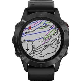 Kellot Garmin Cardio GPS Fenix 6 Sapphire - Musta
