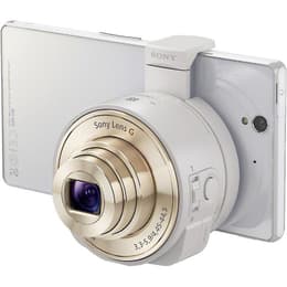 Kompaktikamera Cyber-shot DSC-QX10 - Valkoinen + Sony Sony Lens G 25-250 mm f/3.3-5.9 f/3.3-5.9