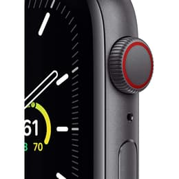 Apple Watch Series SE 1 (2020) GPS + Cellular 44 mm - Alumiini Tähtiharmaa- Sport band Tähtivalkea
