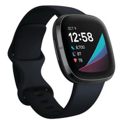 Kellot Fitbit Cardio GPS Sense - Musta