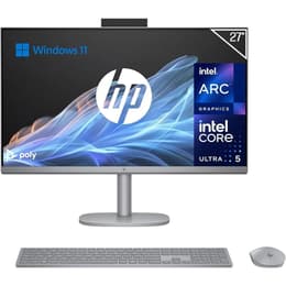 HP 27-cs0253ng 27" Core Ultra 5 3.6 GHz - SSD 512 GB - 16GB QWERTZ - Saksa