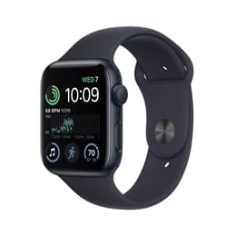 Apple Watch (Series SE) 2022 GPS + Cellular 40 mm - Alumiini Musta - Sport band Musta