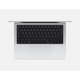 MacBook Pro 14" (2024) - Applen M4 ‑siru jossa on 10-ytiminen prosessori ja 10-ytiminen näytönohjain - 16GB RAM - SSD 512GB - Tavallinen näyttö - QWERTZ - Saksa