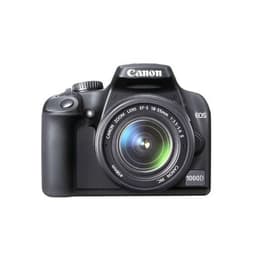 Yksisilmäinen peiliheijastus - Canon EOS 1000D Musta + Objektiivin Canon EF-S 18-55mm f/3.5-5.6 II