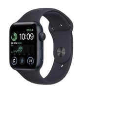 Apple Watch (Series SE) 2022 GPS 40 mm - Alumiini Musta - Sport band Musta