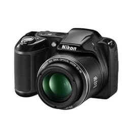 Kompaktikamera - Nikon Coolpix L320 Musta + Objektiivin Nikon Nikkor 26X Wide Optical Zoom ED VR 22.5-585mm f/3.1-5.9