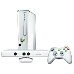 Videopelikonsolit Microsoft Xbox 360 Slim - HDD 4 GB - Valkoinen