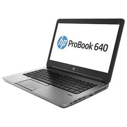 HP ProBook 640 G1 14" Core i5 GHz - SSD 128 GB - 4GB AZERTY - Ranska