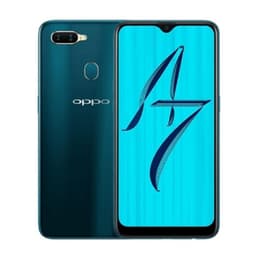 Oppo A7 32GB - Sininen - Lukitsematon
