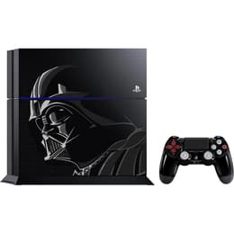 PlayStation 4 1000GB - Musta - Rajoitettu erä Star Wars: Battlefront I + Non