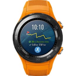 Kellot Cardio GPS Huawei Watch 2 - Musta/Oranssi